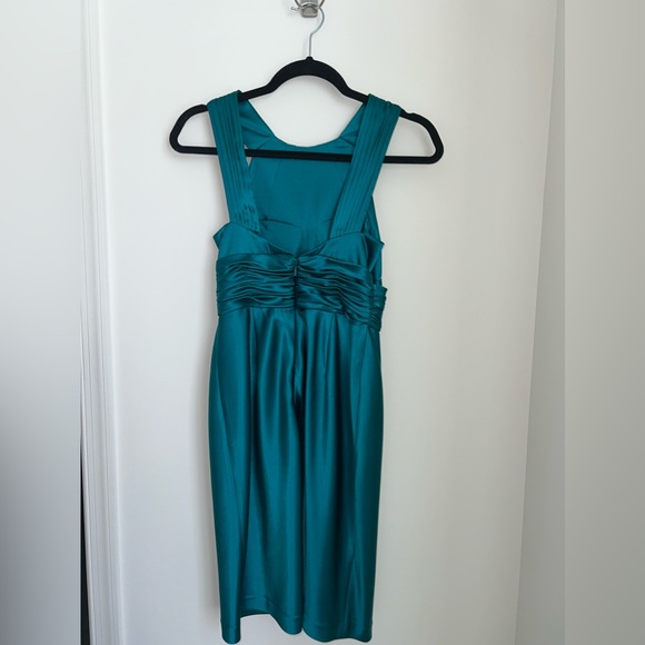 Adrianna Papell Dress 2P Emerald - Picture 2 of 2